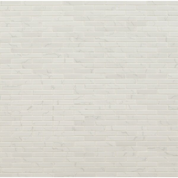 Msi Carrara 11.81 In. X 12.01 In. X 6Mm Matte Mosaic Marble Floor And Wall Tile, 15PK ZOR-PT-0631 - main
